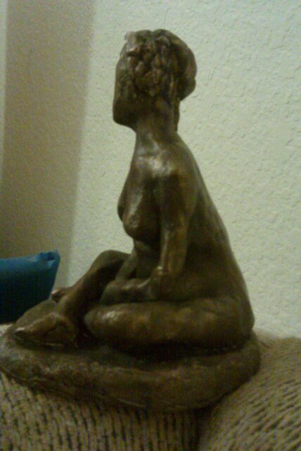 My bronze sculpture