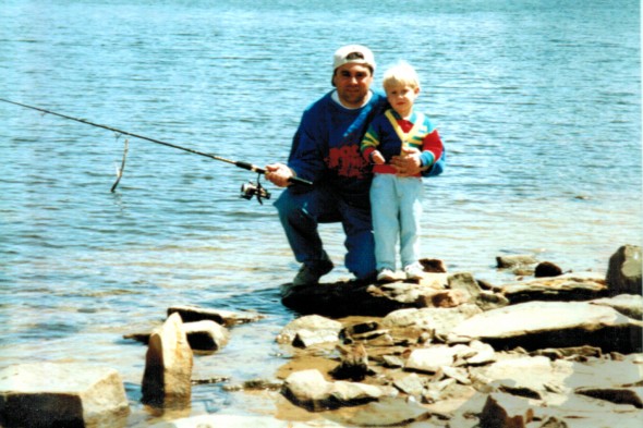 fishing image edited