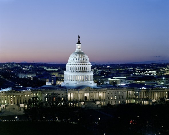U.S. Capitol at Dusk