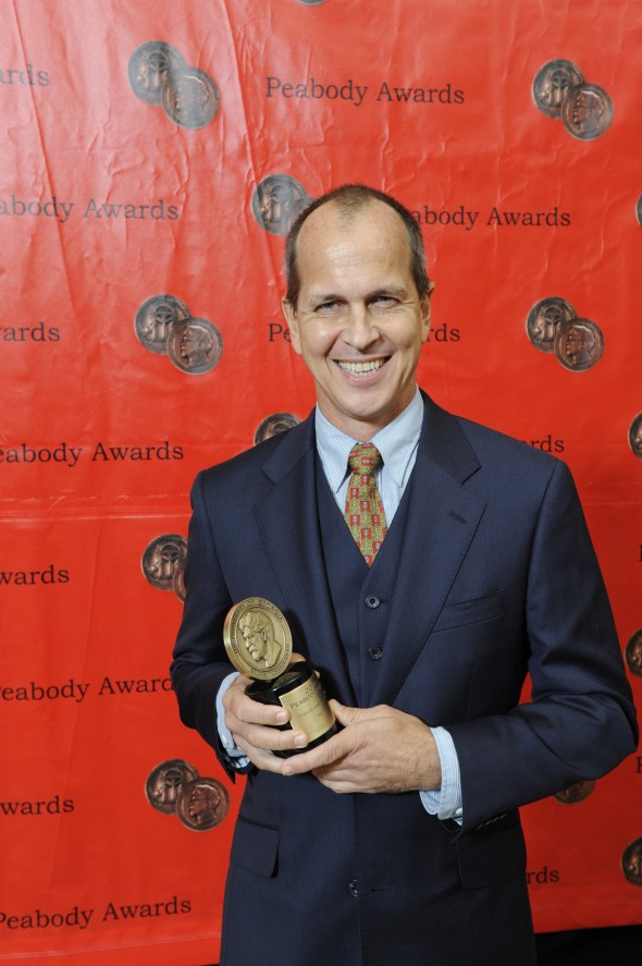 Peter Greste, Australian reporter for Al-Jazeera, was recently released from prison while reporting in Egypt. Photo from Wikimedia