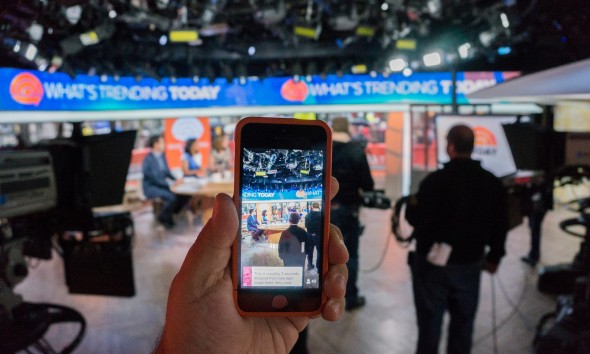 Periscope allows users to live stream to their Twitter followers. Photograph: Anthony Quintano/flickr
