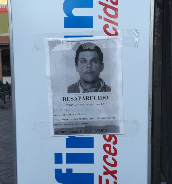 The "disappeared", a somber reminder of the unstable social climate in Mexico 