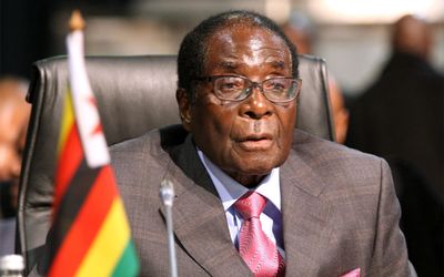 Robert Mugabe.President, Zimbabwe since 1980.
