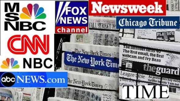 Media outlets in the US